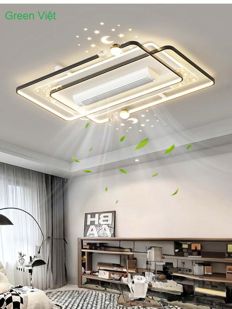 Quạt Trần Không Cánh Cao Cấp D1080-256