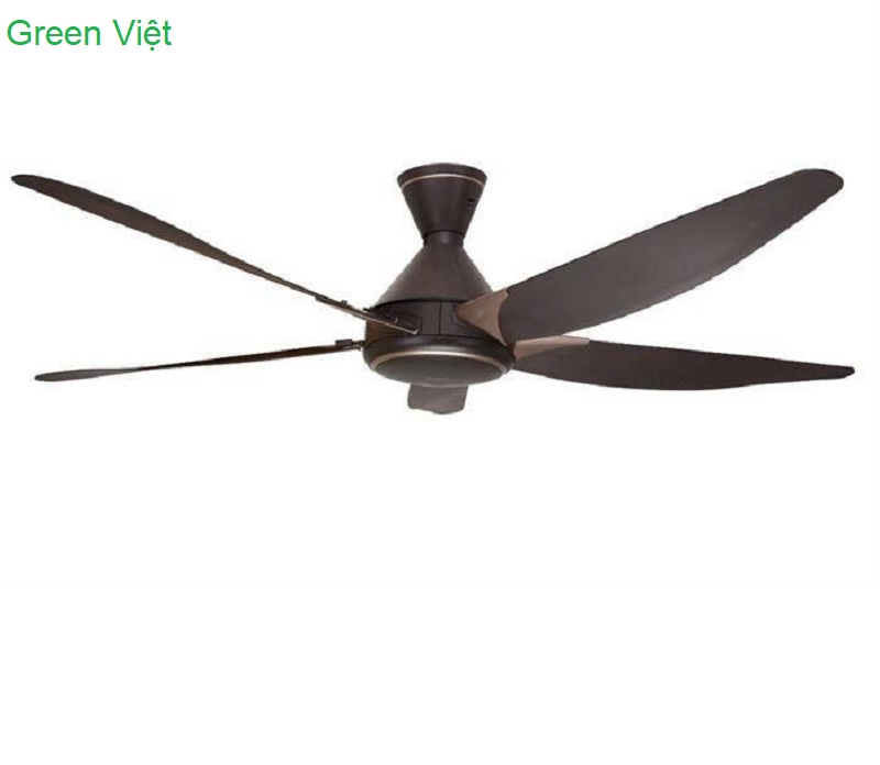 Quạt trần Panasonic 5 cánh F-60GDS B màu nâu