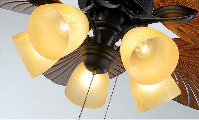 Quạt trần trang trí phòng khách CDG156