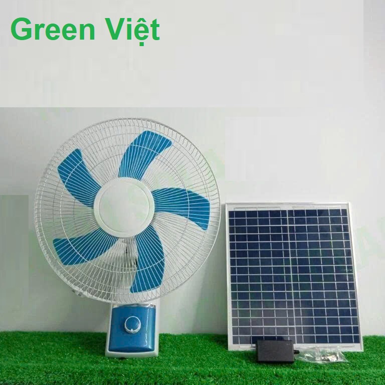 Quạt treo tường năng lượng mặt trời QTT05