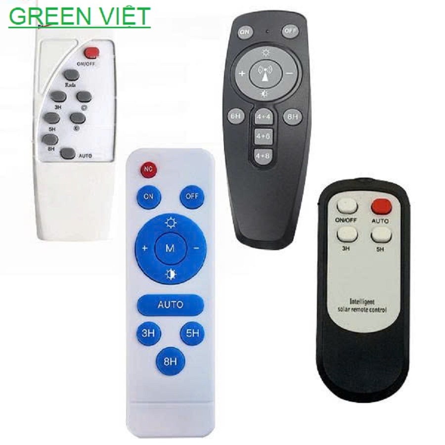 Remote điều khiển đèn năng lượng mặt trời