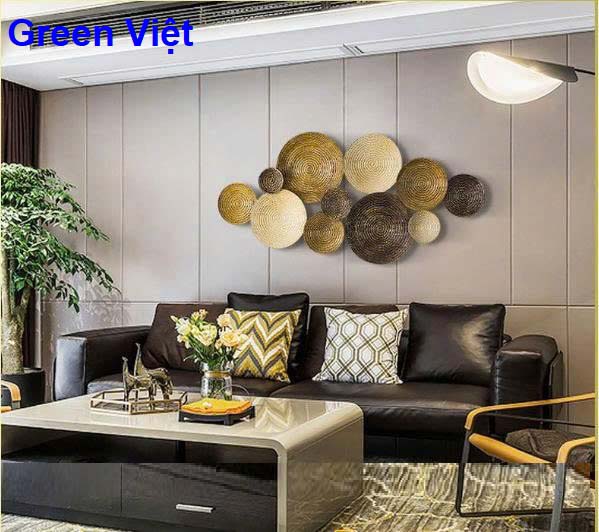 Tranh sắt trang trí nghệ thuật T1516 không gian phòng khách