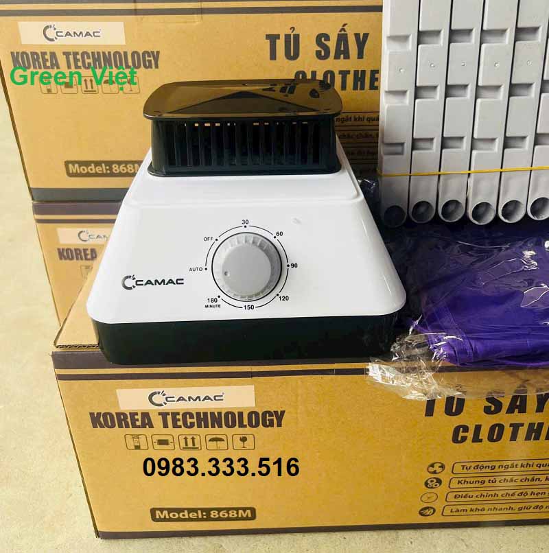 Tủ Sấy Quần Áo Ccamac 868M
