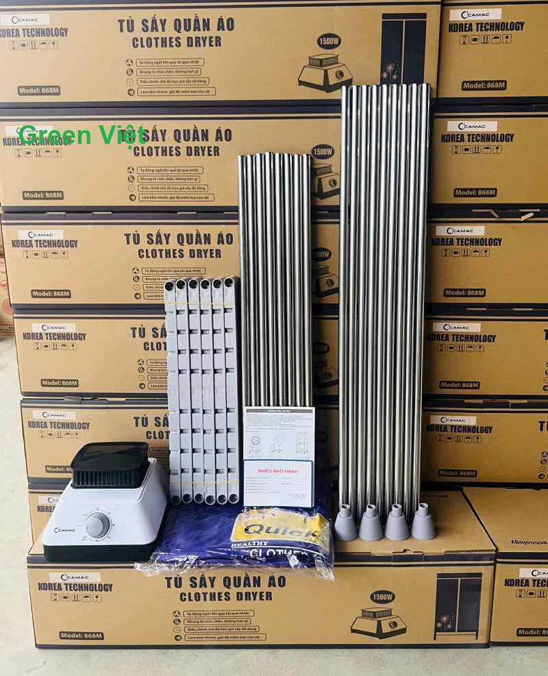 Tủ Sấy Quần Áo Ccamac 868M