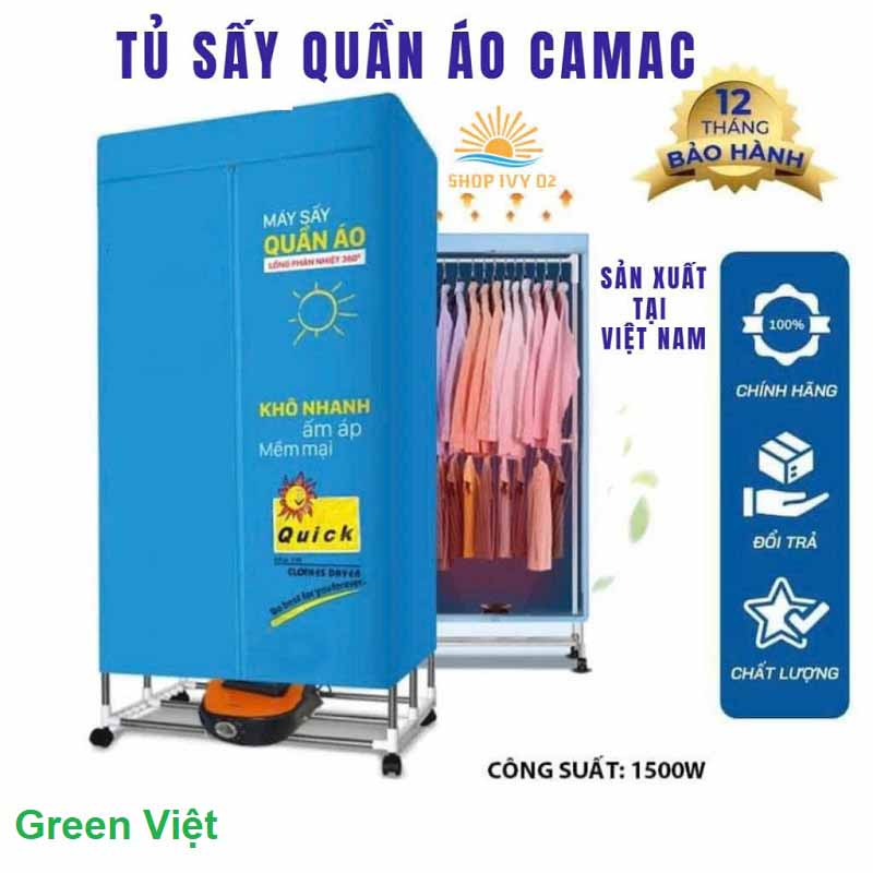 Tủ Sấy Quần Áo Ccamac Loại To 160x70