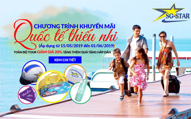 Khuyến Mãi Cực Lớn Nhân Ngày Quốc Tế Thiếu Nhi 1/6