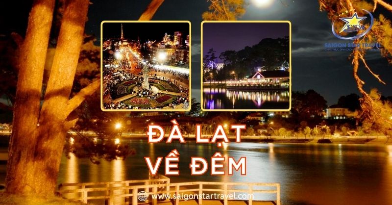 Khám phá Đà Lạt về đêm với chợ đêm, Hồ Xuân Hương và ẩm thực đặc sắc
