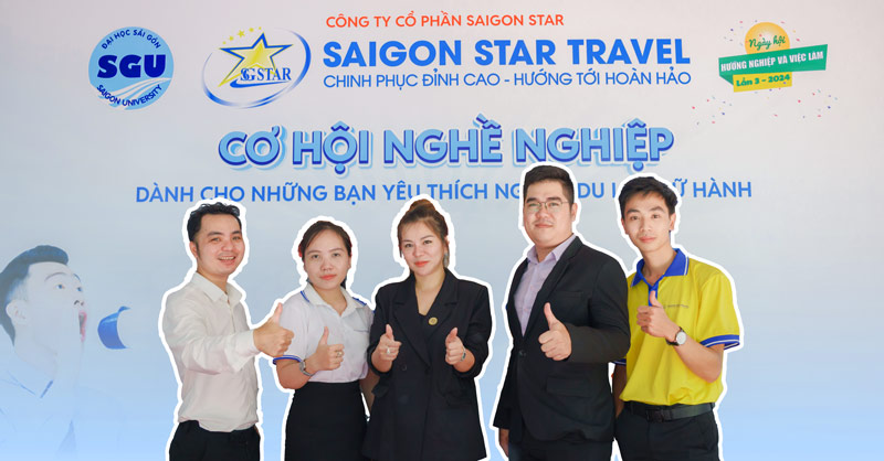 Saigon Star đồng hành cùng Đại Học Sài Gòn tại Ngày Hội Việc Làm – Lần 3 2024
