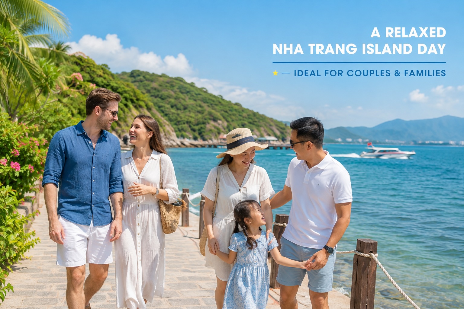 Nha Trang 3 Island Tour: Mini Beach, Fishing Village & Hon Tam Mud Bath