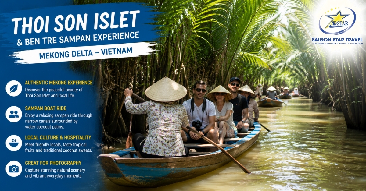 Mekong Delta Discovery Tour 4 Days 3 Nights from Ho Chi Minh City