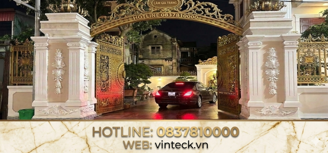 Cổng tự động âm sàn