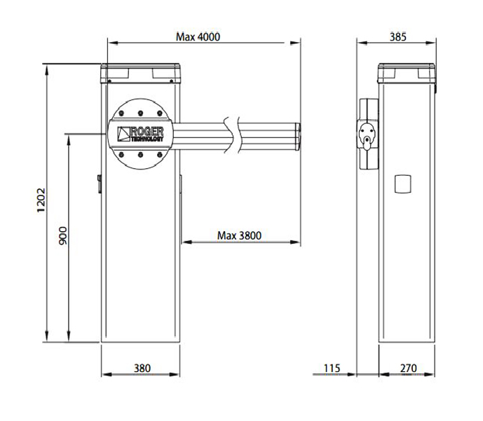 Barrie tự động Roger