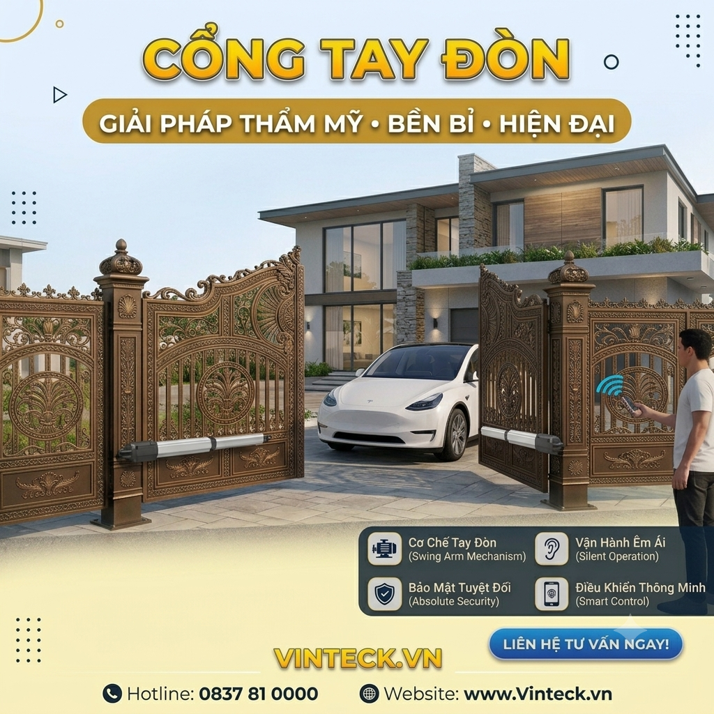 Cổng tay đòn tự động Vinteck - TD350