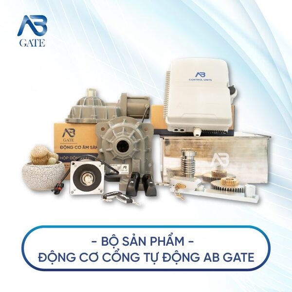 Motor cổng âm sàn AB Gate 24v 800kg