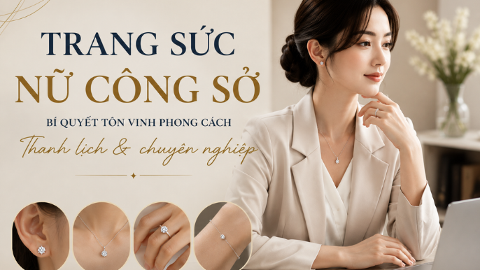 Top trang sức nữ công sở