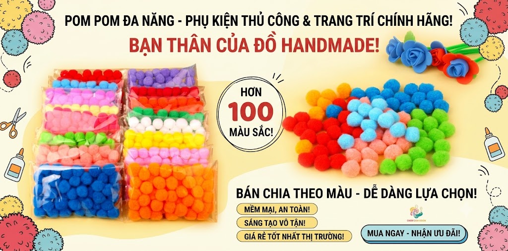 PomPom - Bí Quyết Tạo Nên Những Sản Phẩm Thủ Công Độc Đáo