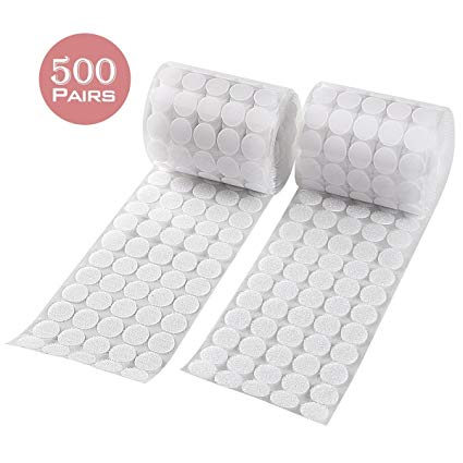 (Velcro Dots / Gai dính tròn) có sẵn keo