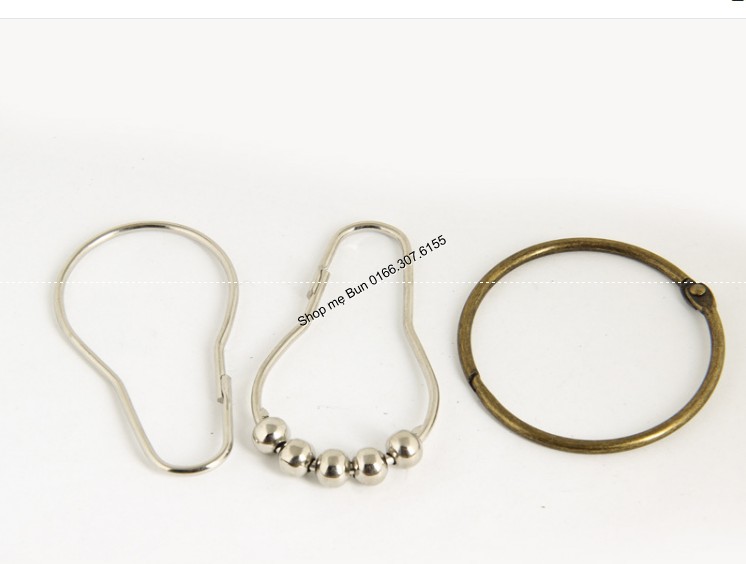 Bộ Khoen Tròn Kim Loại (Móc Còng)