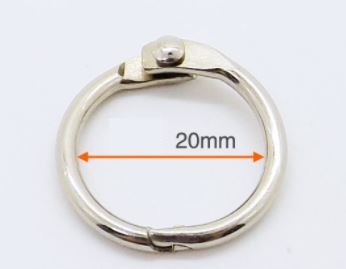 Bộ Khoen Tròn Kim Loại (Móc Còng) 2