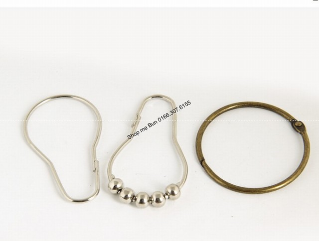 Bộ Khoen Tròn Kim Loại (Móc Còng) 6