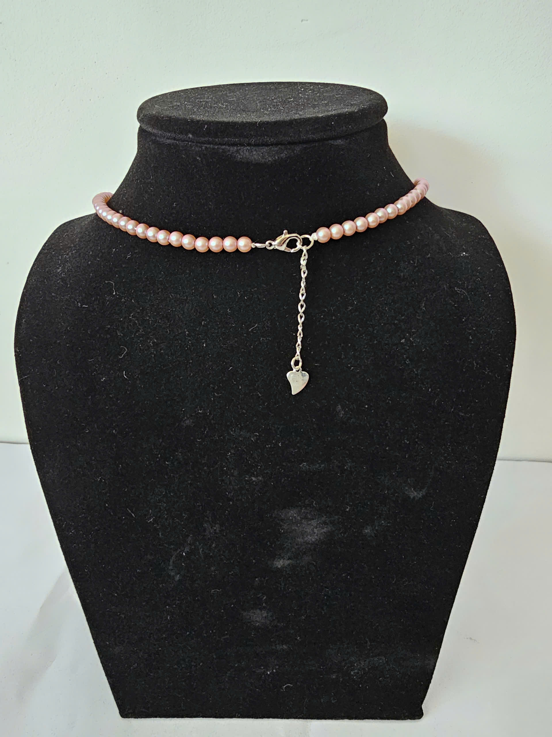 Chuỗi Cổ San Hô Hạt Tròn Nhí 4 mm