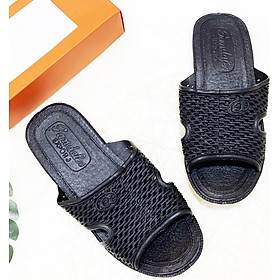 Dép Nhựa Tổ Ong Đen Cho Cả Nam Và Nữ