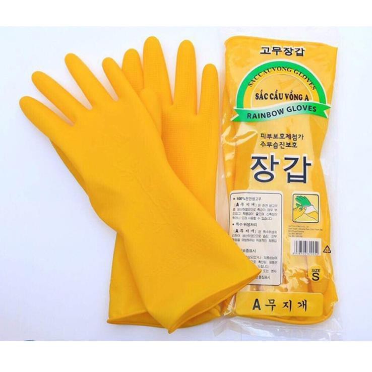 Combo 10 Đôi Gang Tay Mini Cầu Vồng Bảo Hộ Lao Động