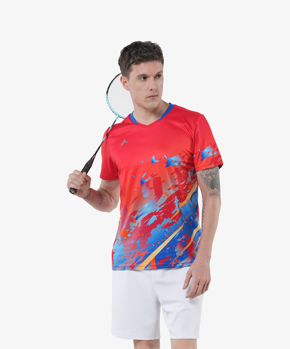 Áo Thể Thao Nam Kaiwin Forehand - Màu Đỏ