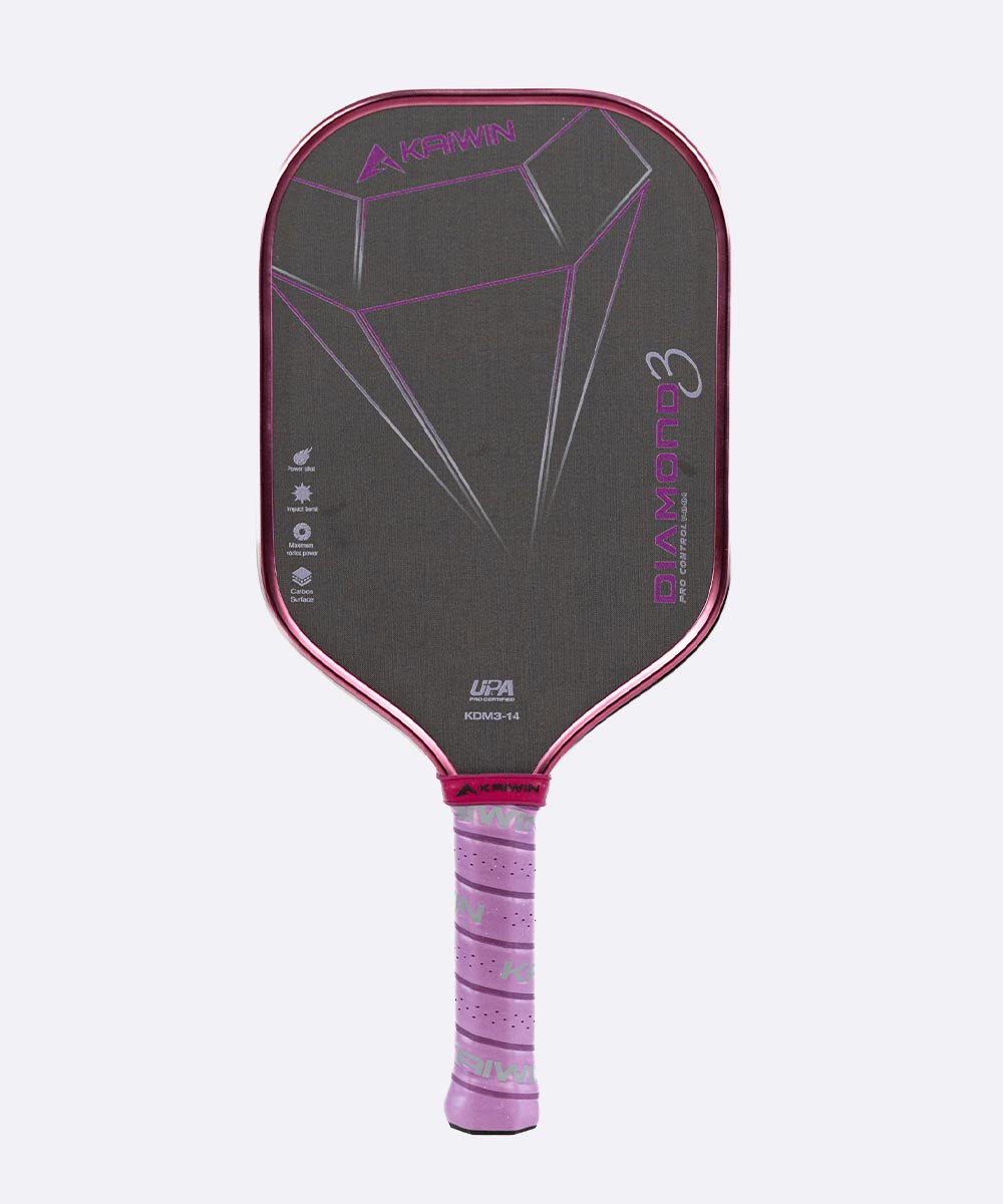 Vợt Pickleball Kaiwin Diamond Gen 3 - Màu Tím