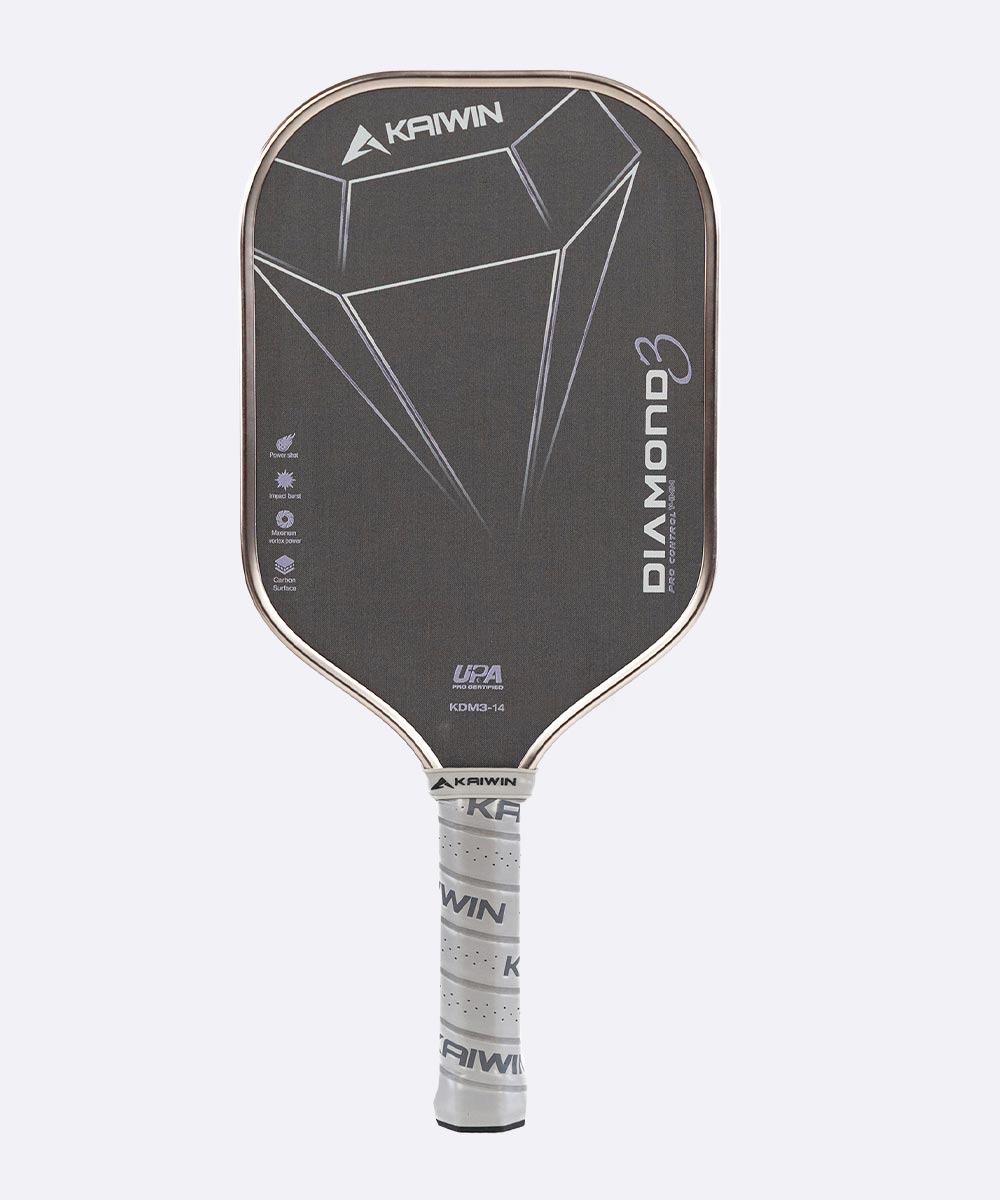Vợt Pickleball Kaiwin Diamond Gen 3 - Màu Xám