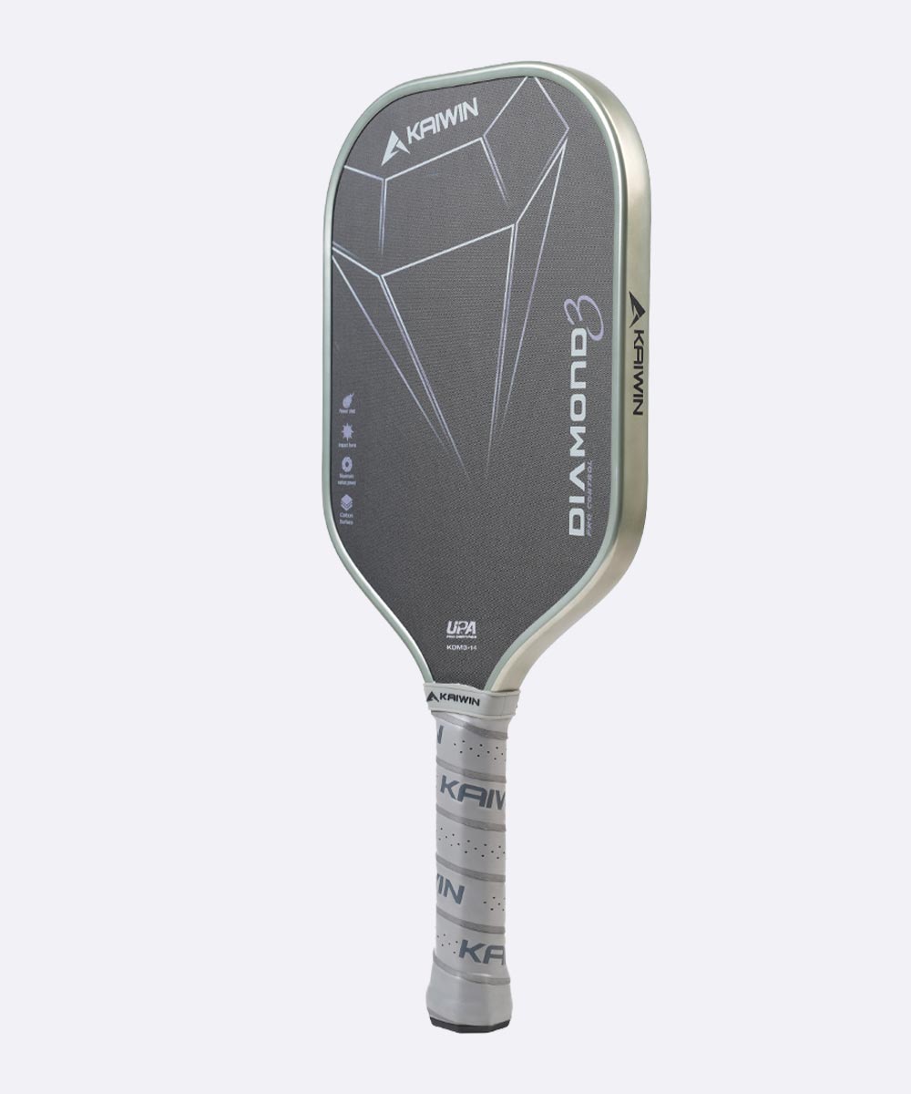 Vợt Pickleball Kaiwin Diamond Gen 3 - Màu Xám