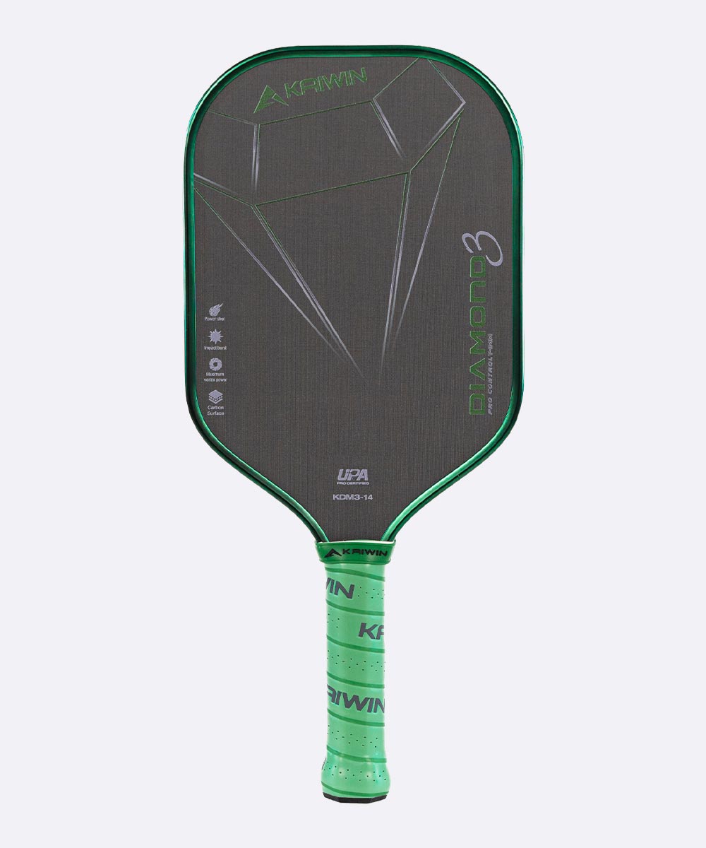 Vợt Pickleball Kaiwin Diamond Gen 3 - Màu Xanh Lá