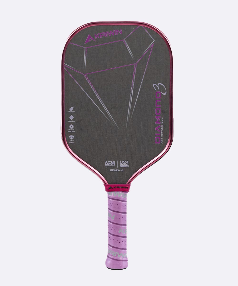 Vợt Pickleball Kaiwin Diamond Gen 3 - Màu Tím