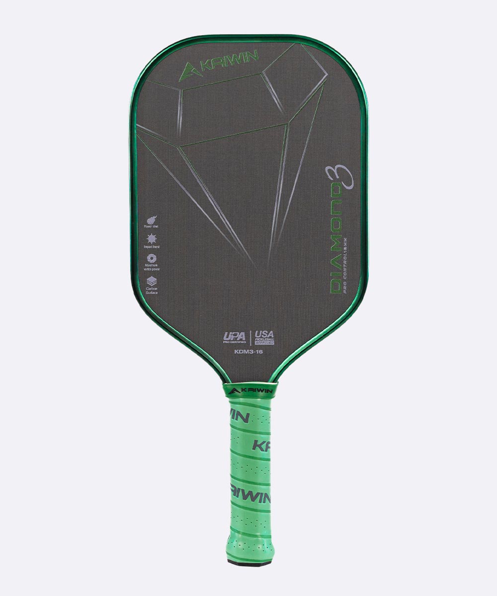 Vợt Pickleball Kaiwin Diamond Gen 3 - Màu Xanh Lá