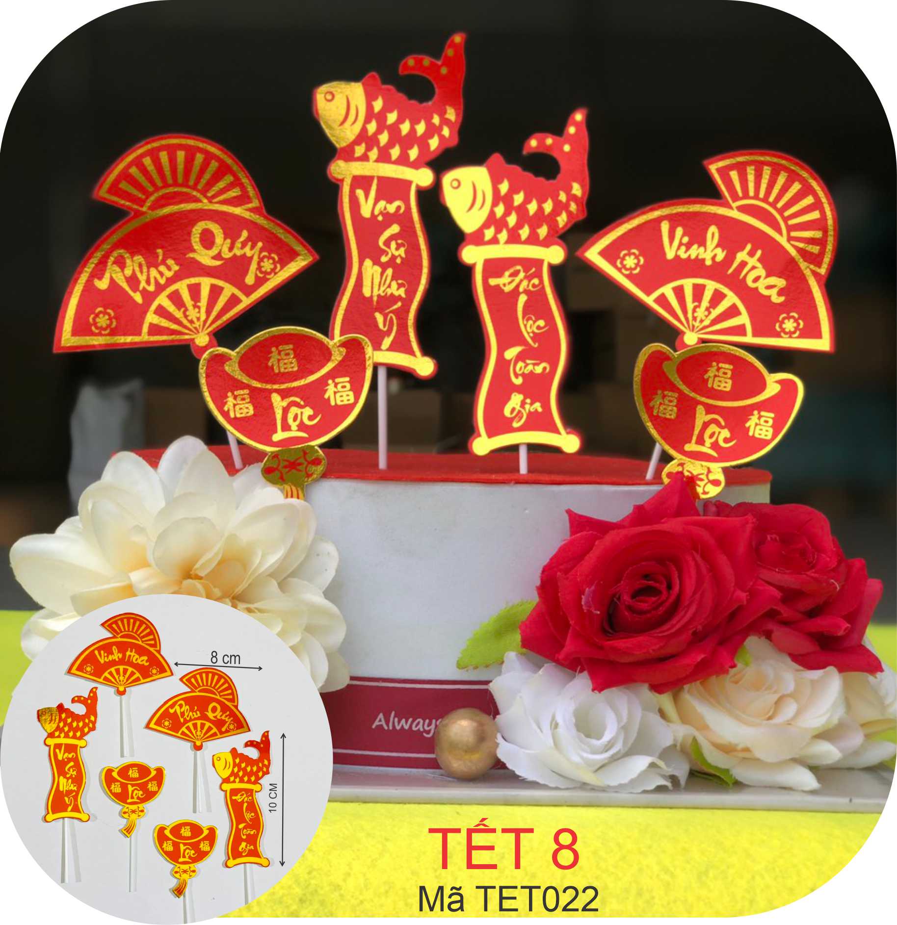 SET GIẤY TẾT 8