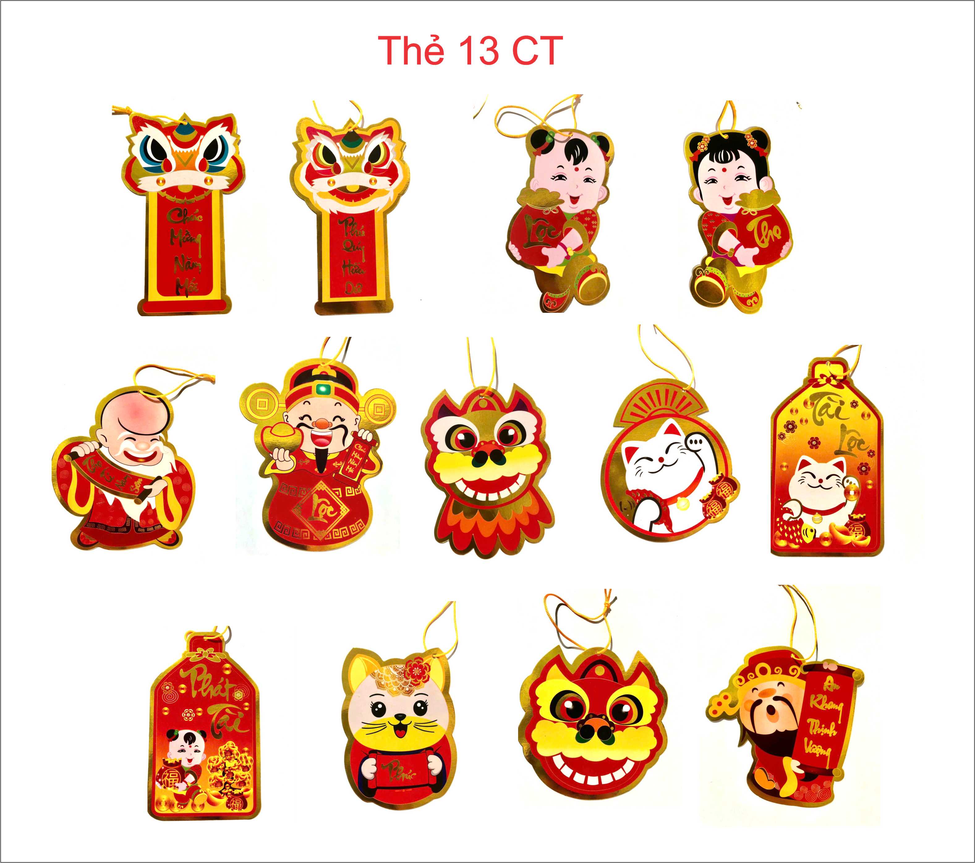 THẺ TẾT 13 CHI TIẾT