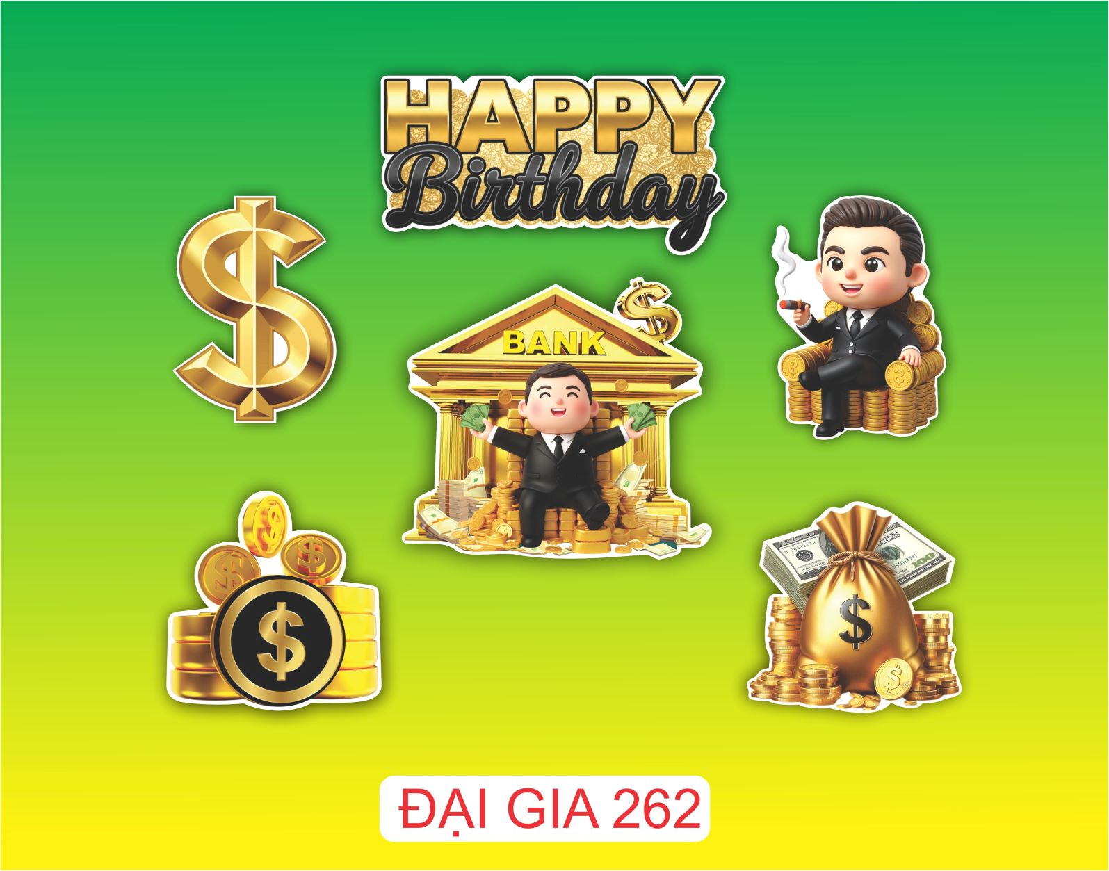 SET GIẤY ĐẠI GIA 262