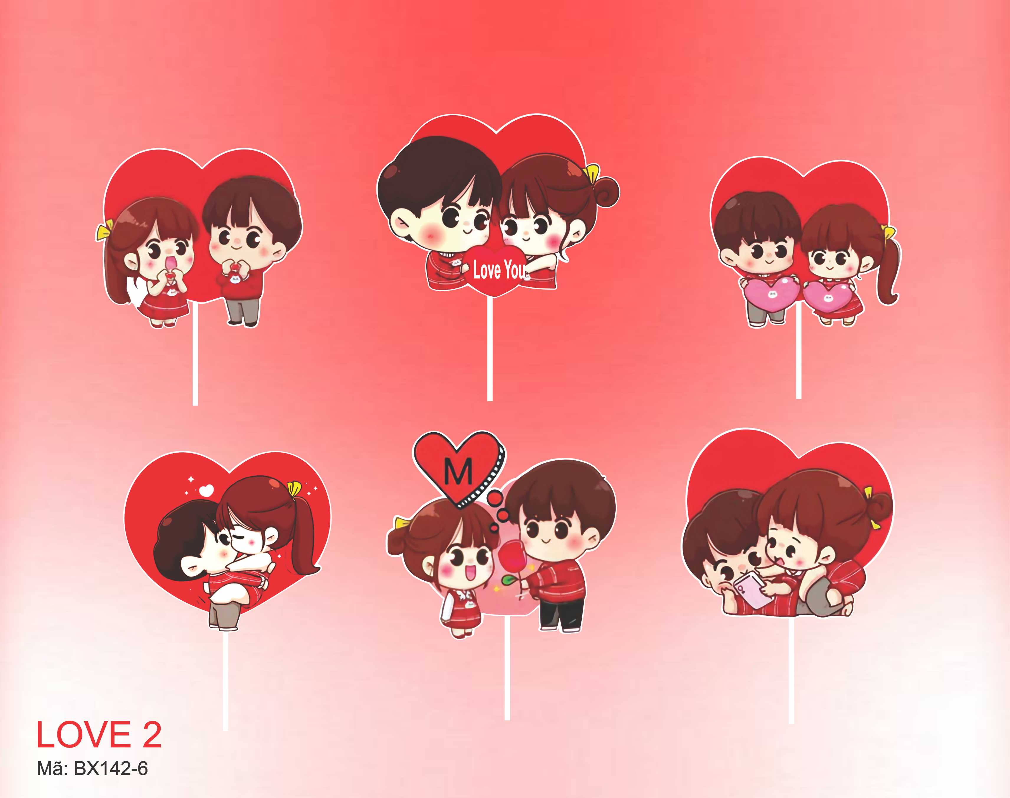 SET GIẤY LOVE 2
