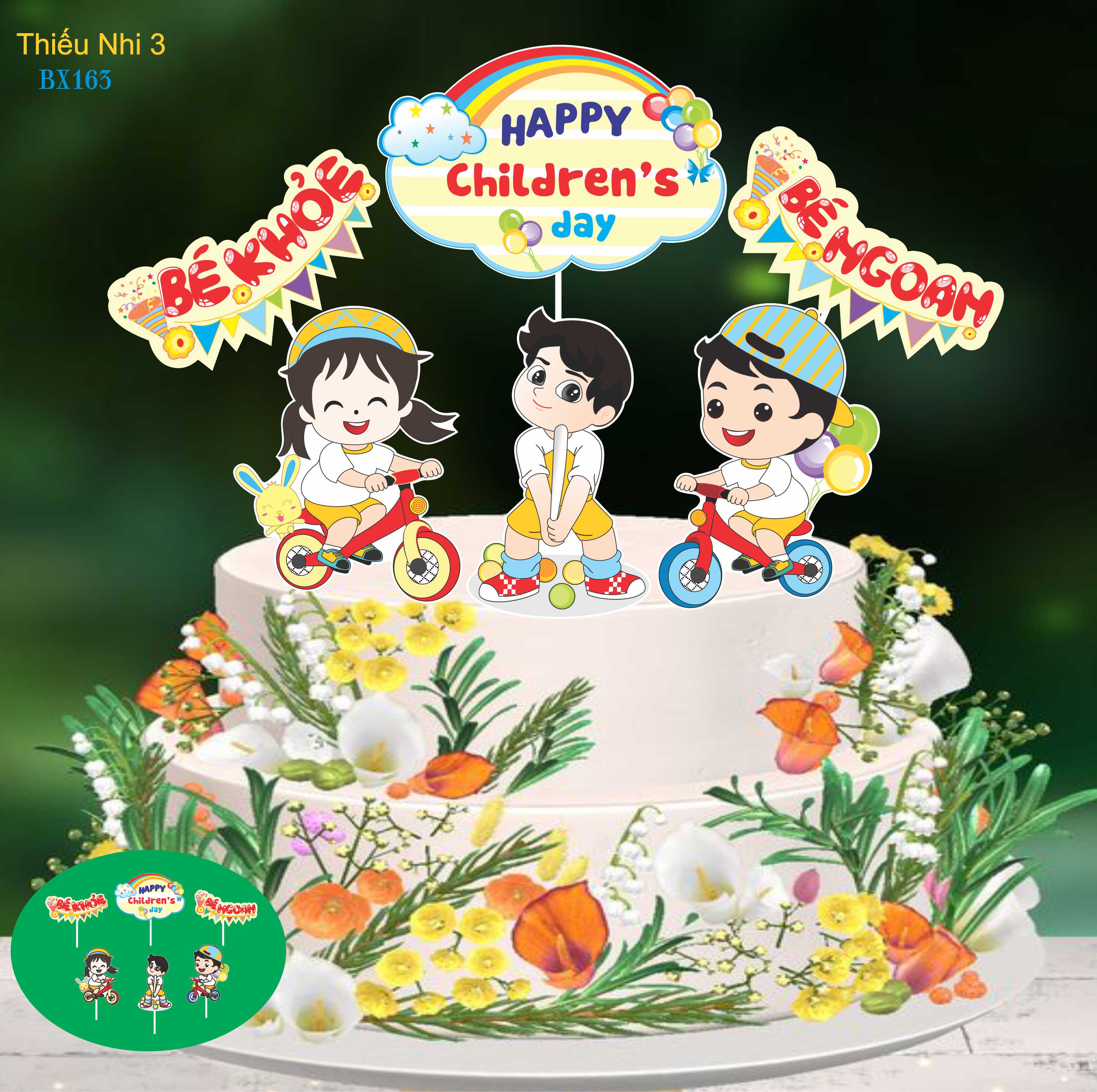 SET CẮM GIẤY THIẾU NHI 3
