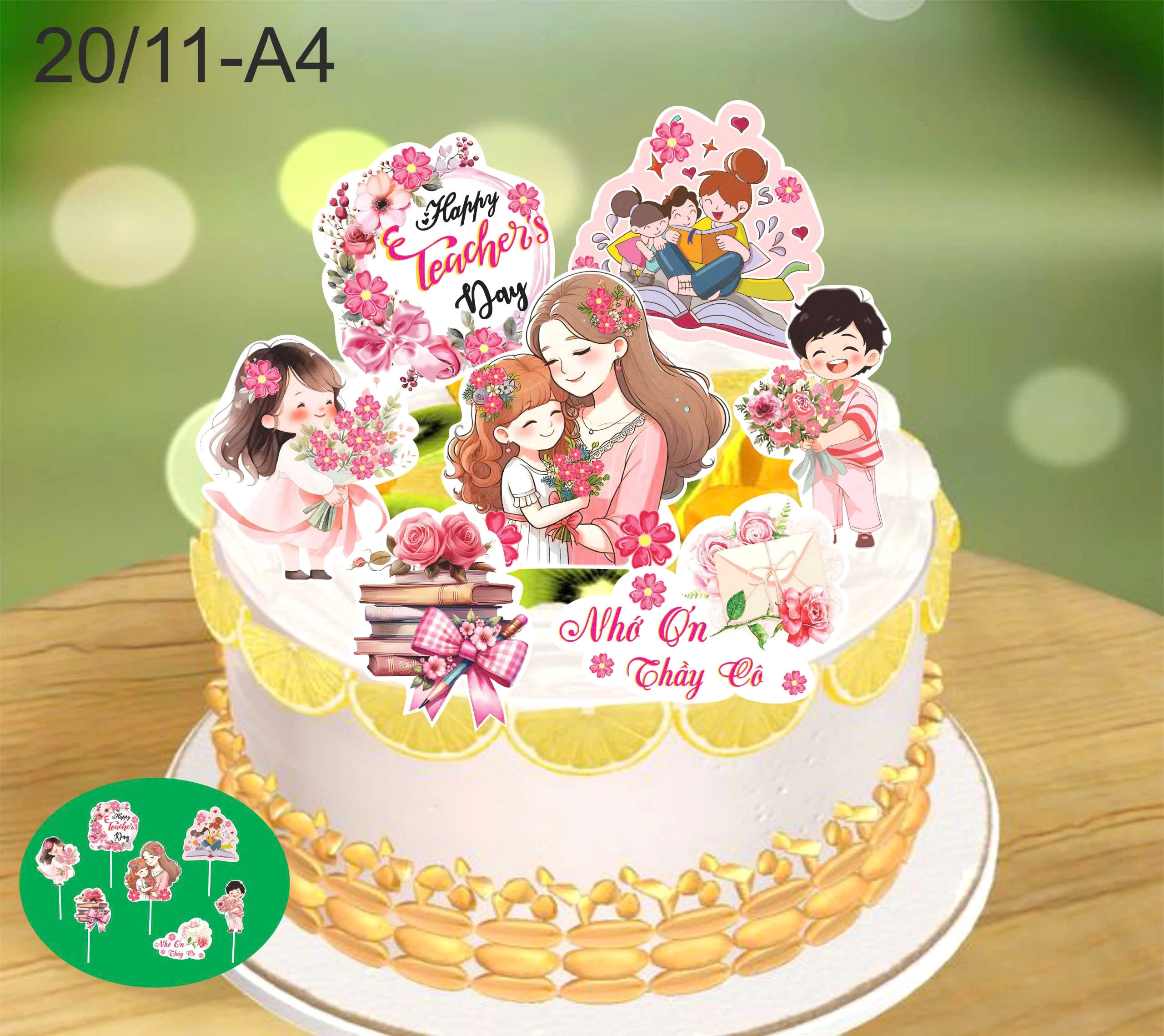 SET CẮM GIẤY 20-11 A4
