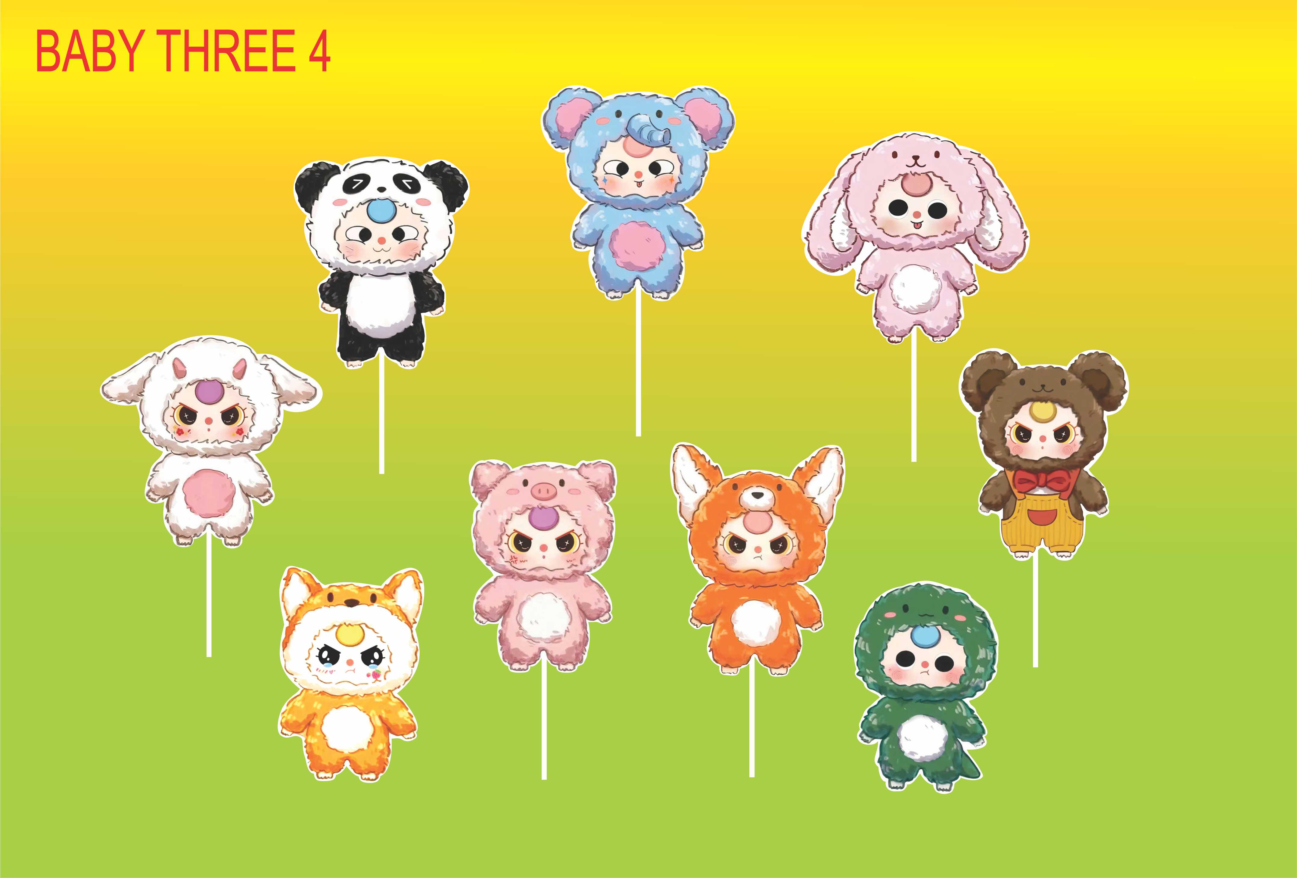 SET CẮM GIẤY BABYTHREE 4