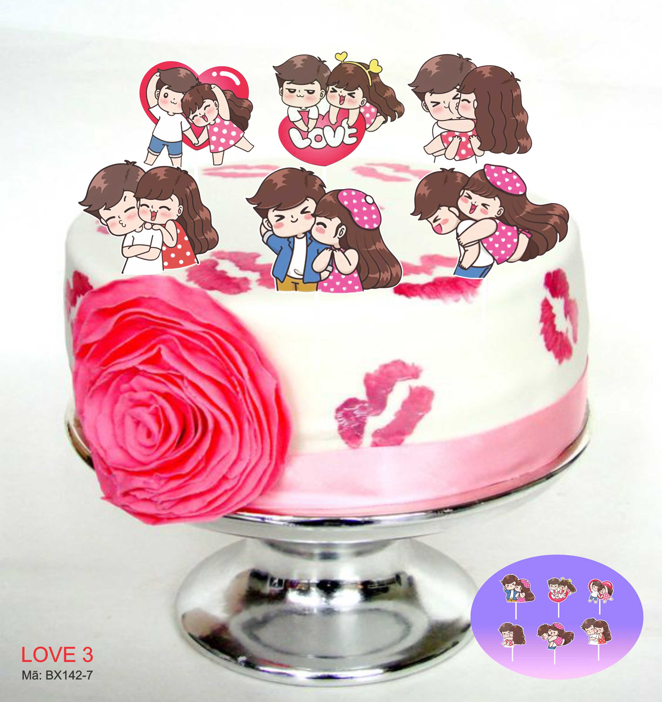 SET GIẤY LOVE 3