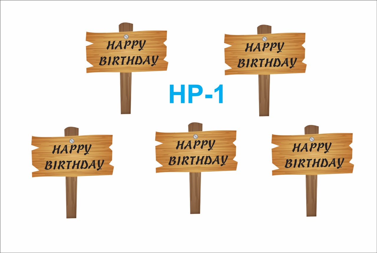 THẺ CHỮ HAPPY BIRTHDAY 1