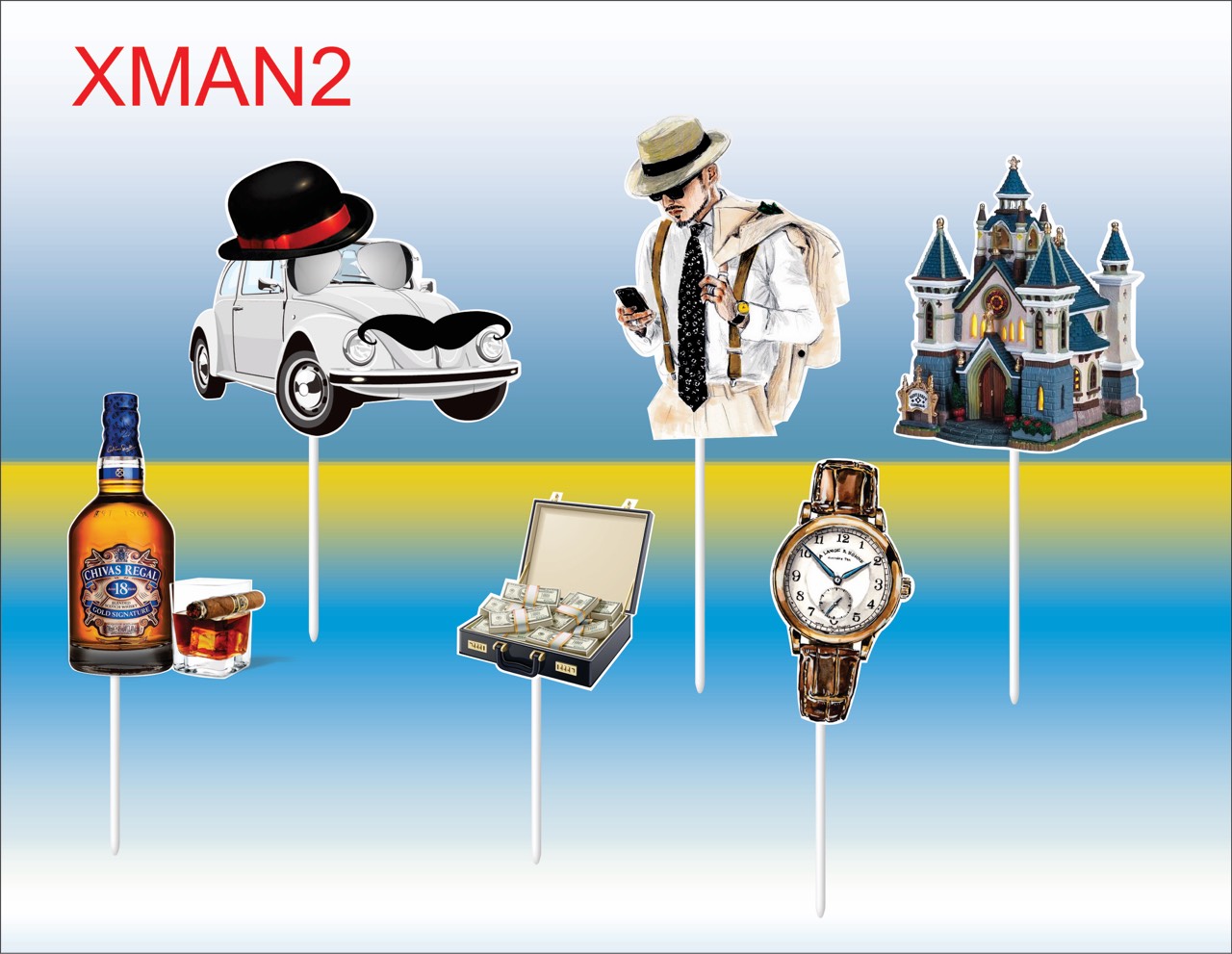 SET CẮM GIẤY XMAN 2