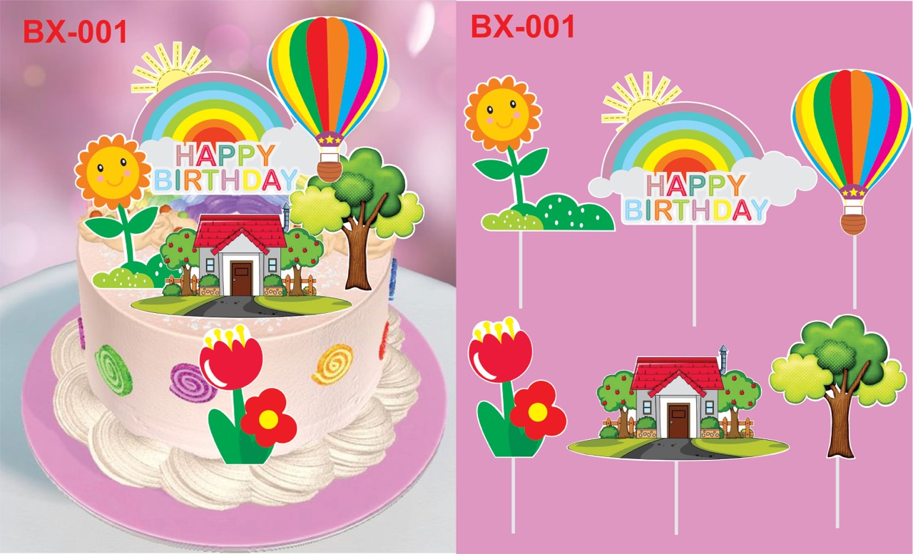 SET CẮM GIẤY CẦU VỒNG 001
