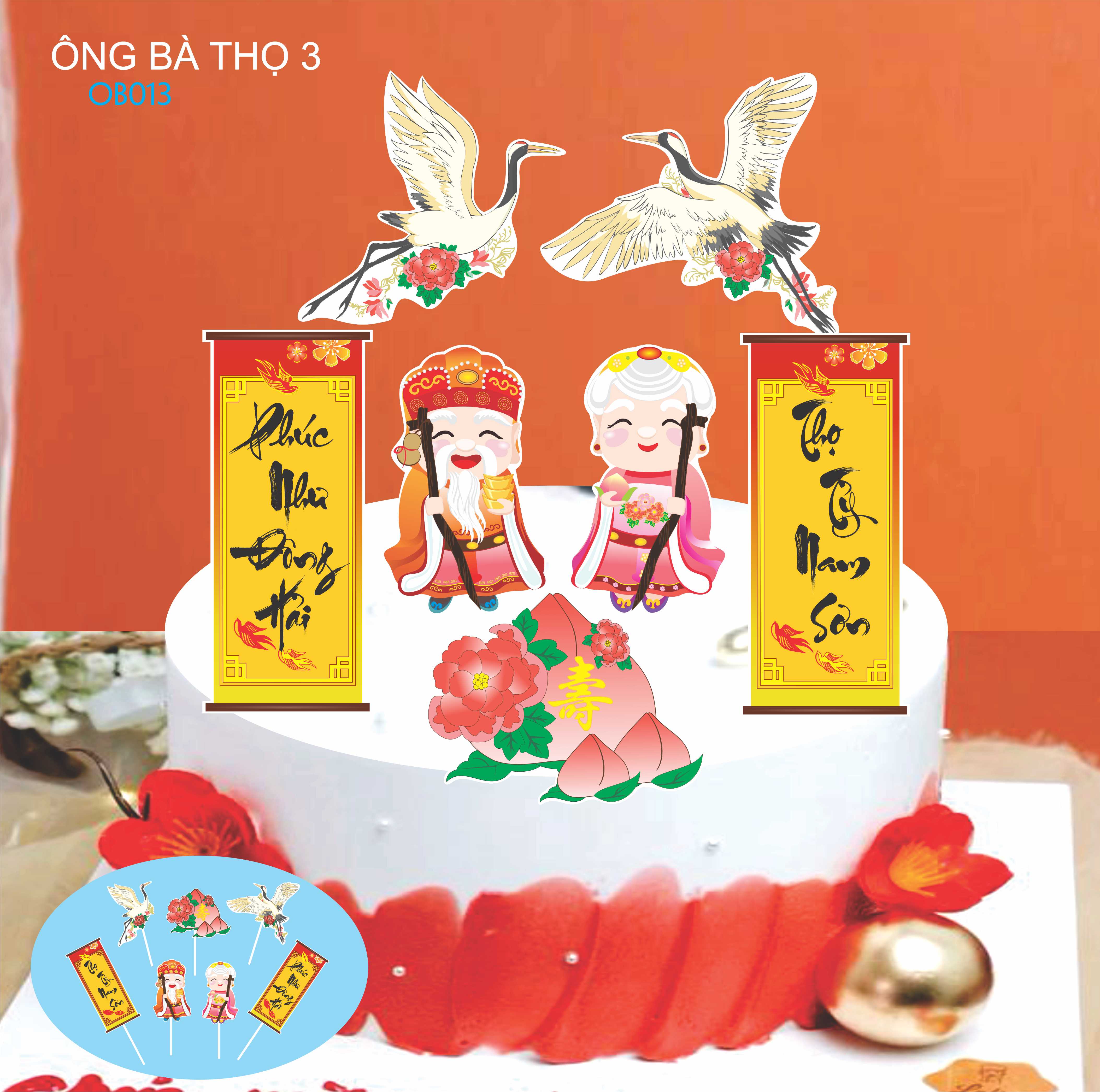 SET CẮM GIẤY ÔNG BÀ THỌ 3