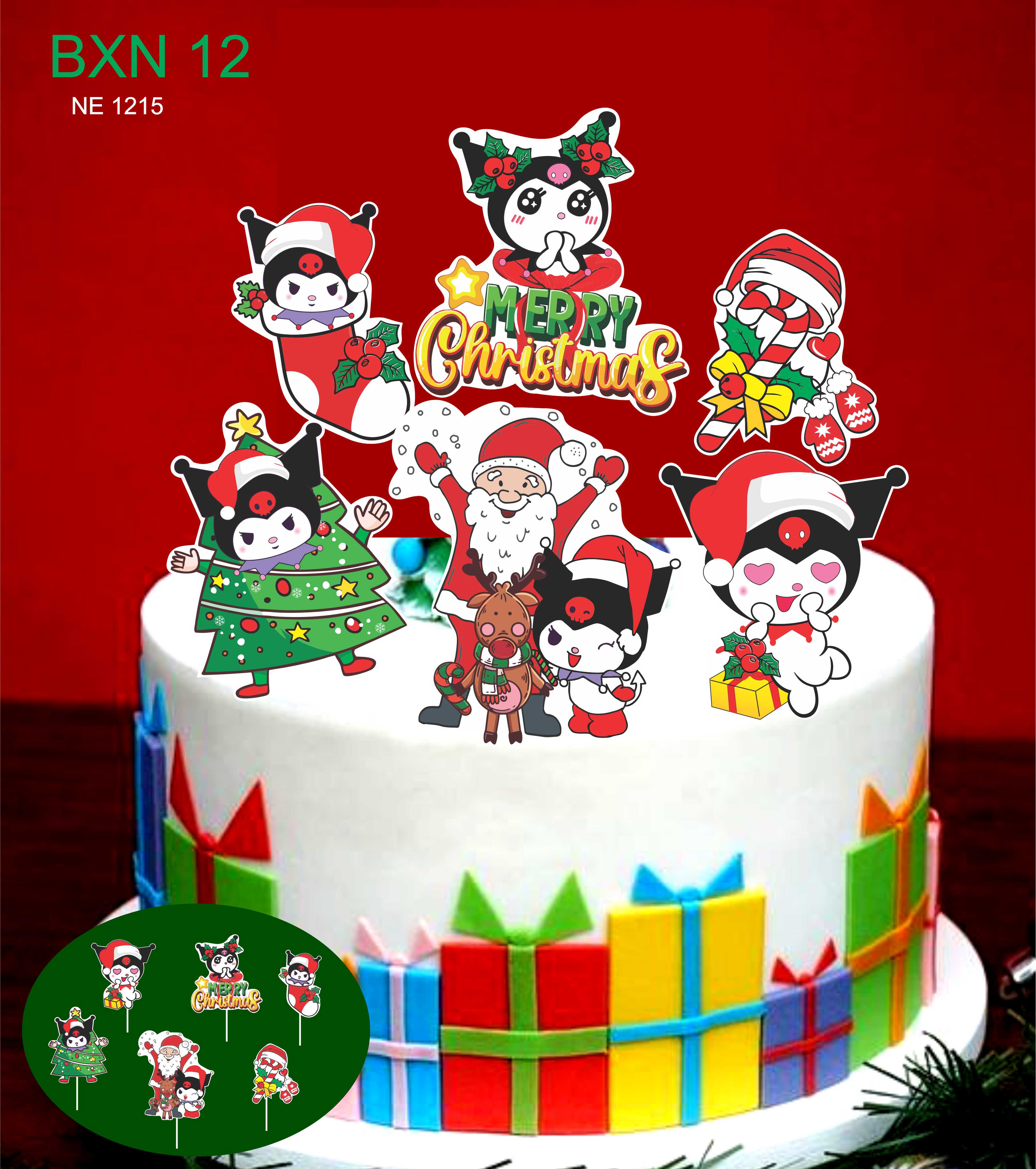 SET GIẤY NOEL 12