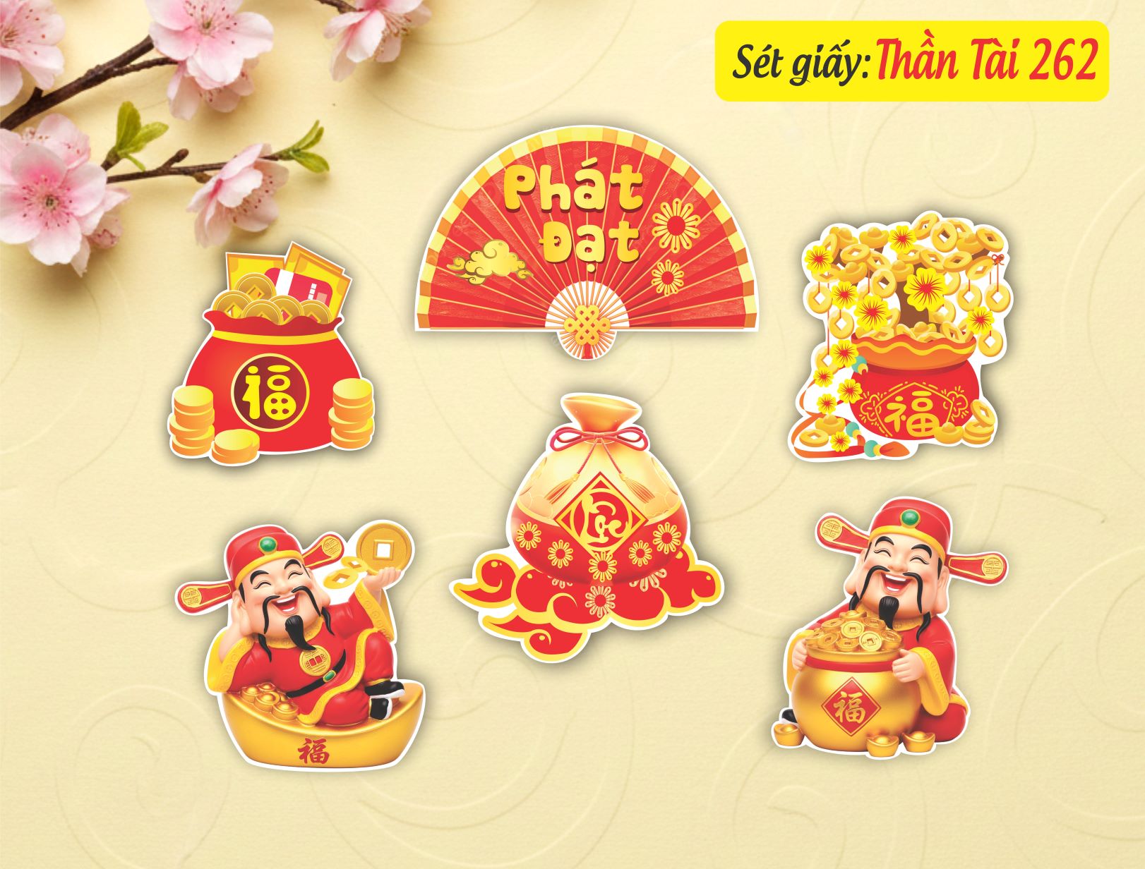 SET GIẤY THẦN TÀI 262