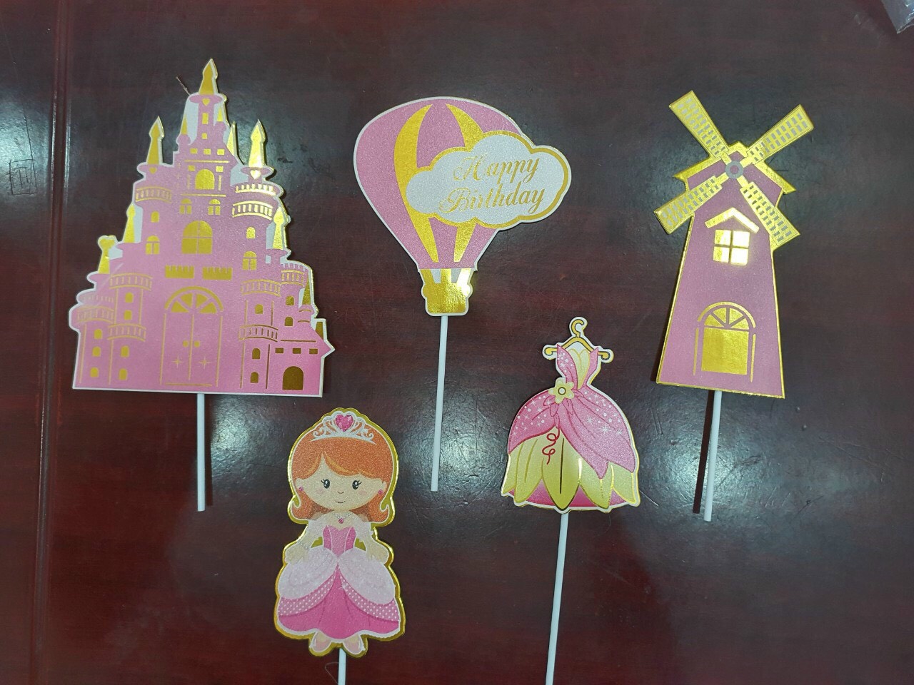 SET CẮM GIẤY CÔNG CHÚA VÀ CỐI XAY GIÓ