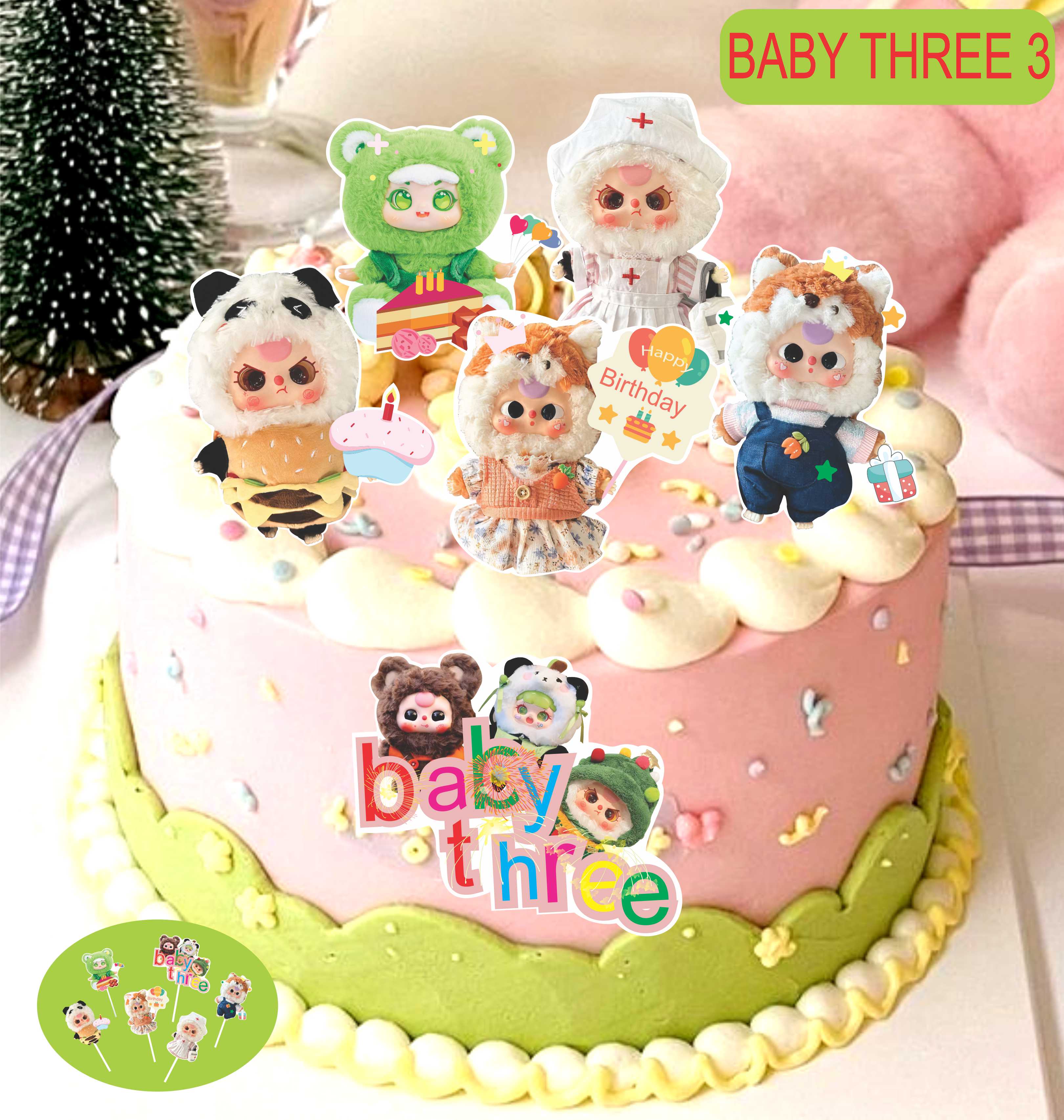 SET CẮM GIẤY BABYTHREE 3